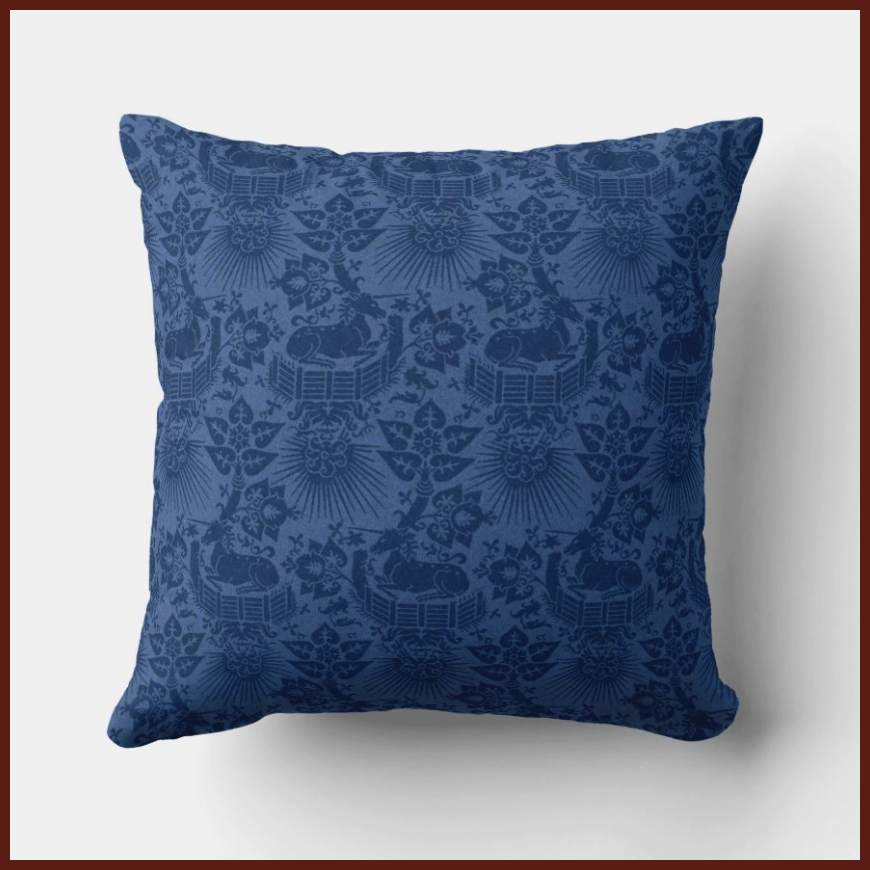 Unicorn Tapestry "Desire" Pillow